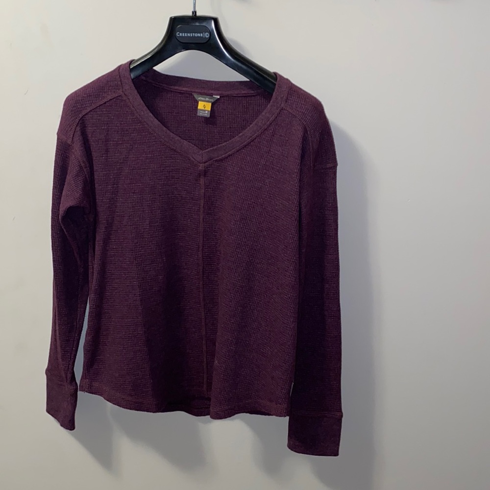 Eddie Bauer Waffle Knit Tee